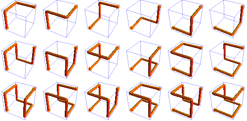 18 paths, 1 x 1 x 1 lattice