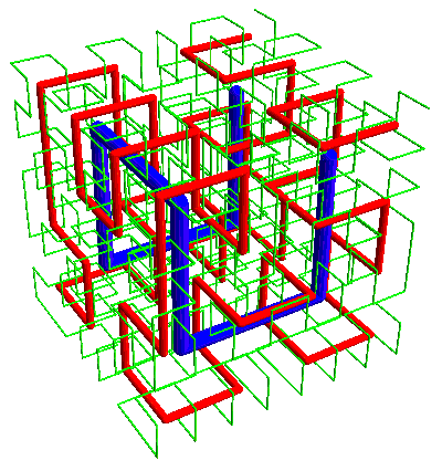 nested Hilbert curves