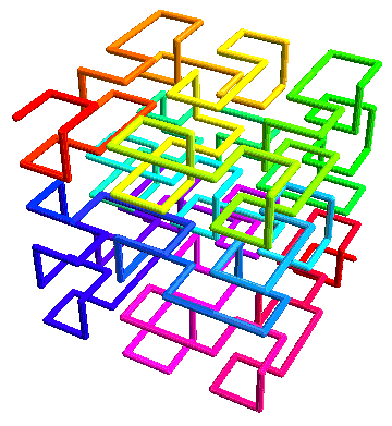 Wunderlich 3D curve, step 1